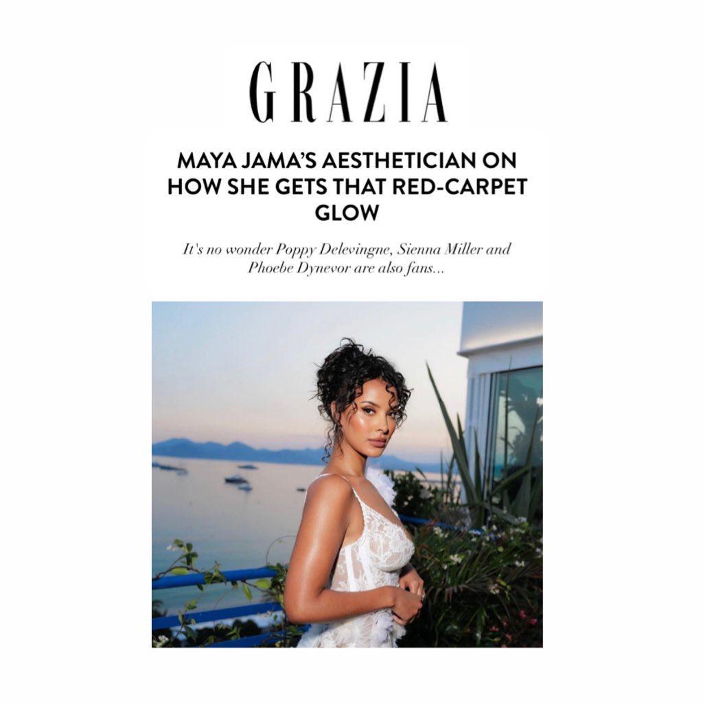 Shane Cooper Featured in Grazia: Maya Jama’s Aesthetician On How She Gets That Red-Carpet Glow
